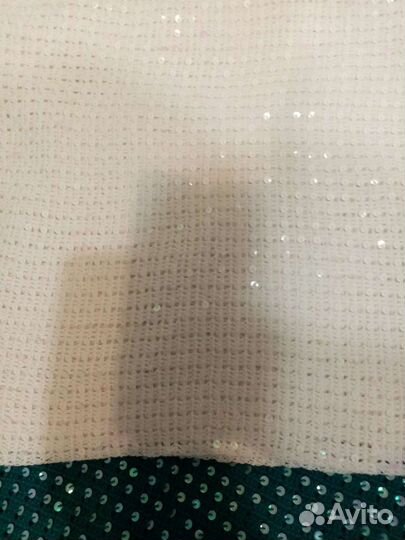 Шарф с пайетками