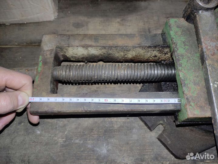 Тиски станочные поворотные СССР 116 см