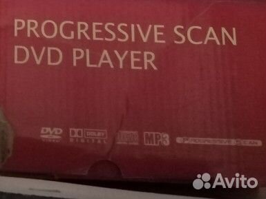 Progressive scan dvd плеер