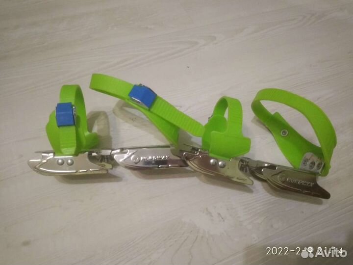 Коньки детские раздвижные двухполозные