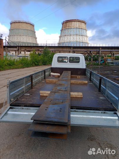 Грузоперевозки, открытая газель 6 метров