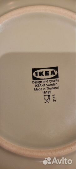 Набор посуды IKEA 4 персоны