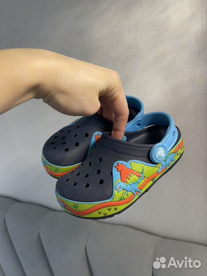 Crocs C10 светящиеся