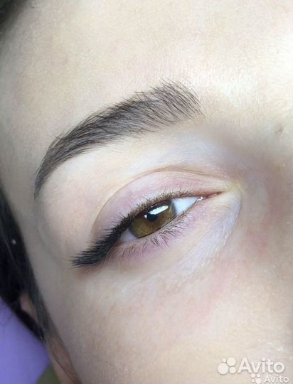 Наращивание ресниц модель