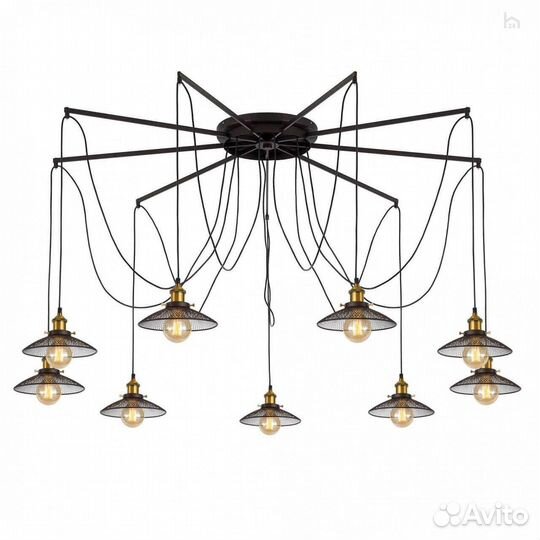 Подвесная люстра Citilux Эдисон CL451291