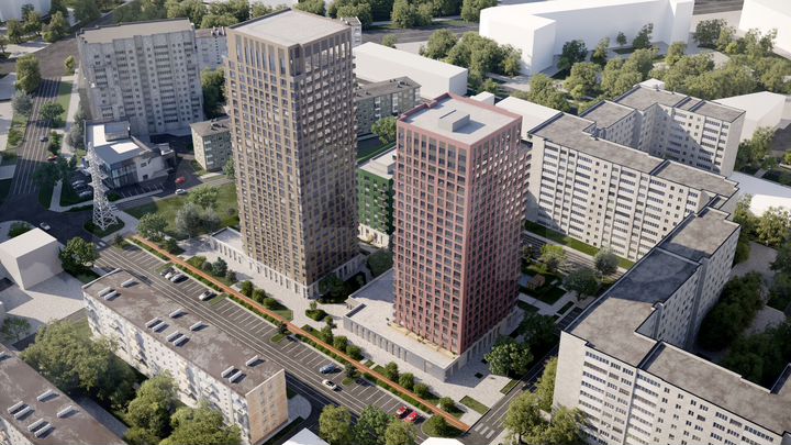 2-к. квартира, 63,7 м², 16/25 эт.