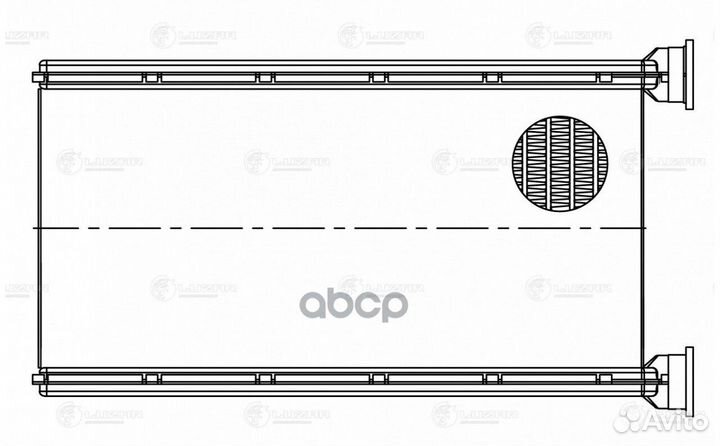 1 Радиатор отопителя mitsubishi pajero sport /L200