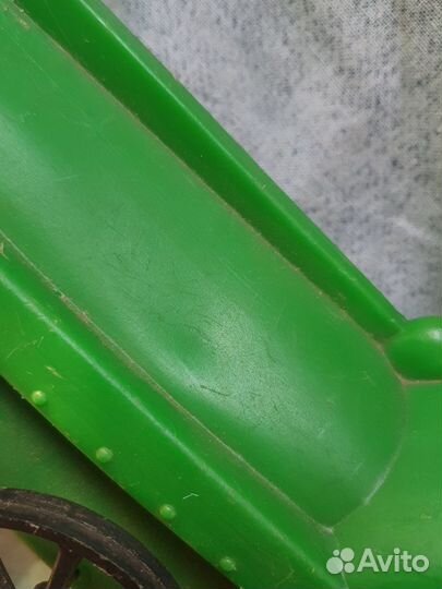 Игрушка паровоз дутыш СССР