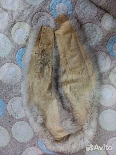 Меховой воротник песец торг