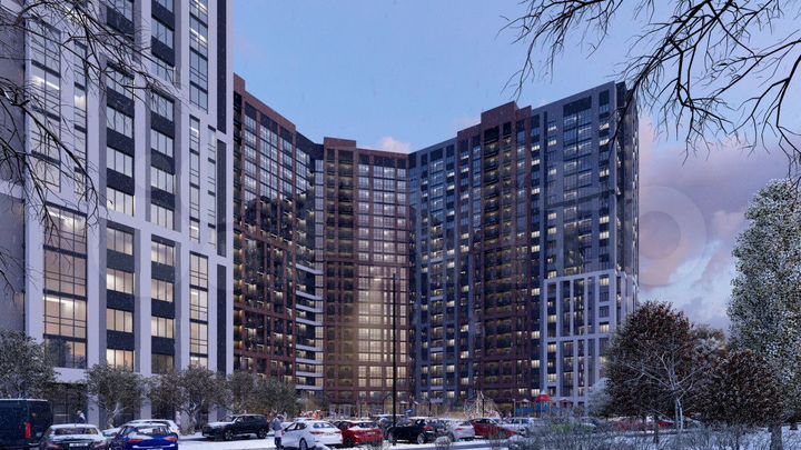 Квартира-студия, 21,7 м², 13/20 эт.