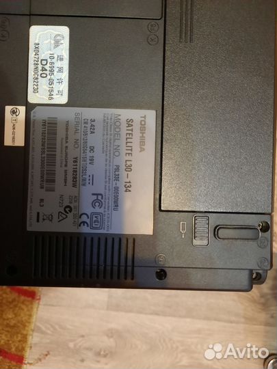 Toshiba satellite L30-134