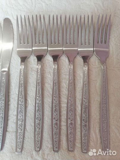 Набор столовых приборов времён СССР