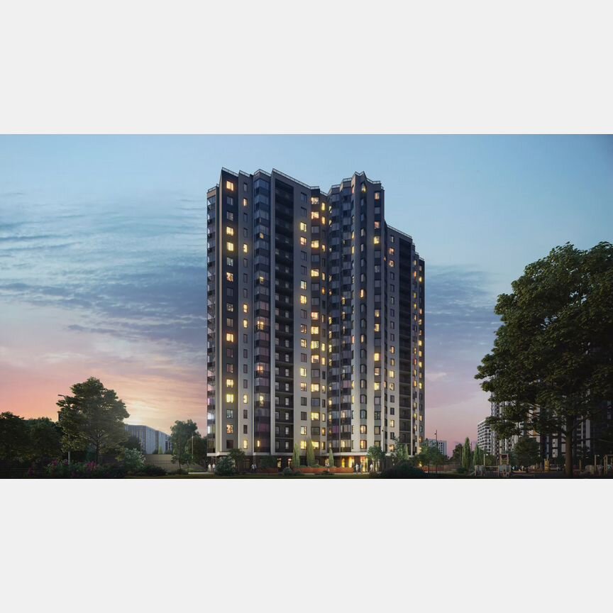 3-к. квартира, 70,2 м², 18/19 эт.