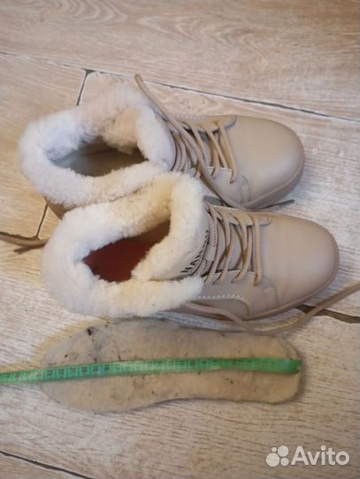 Зимние ботиночки 23,5 (38)