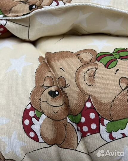 Детское одеяло 110 140 теплое