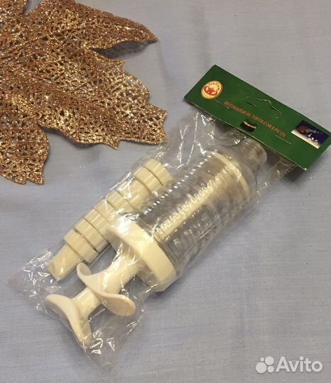 Кондитерский шприц новый