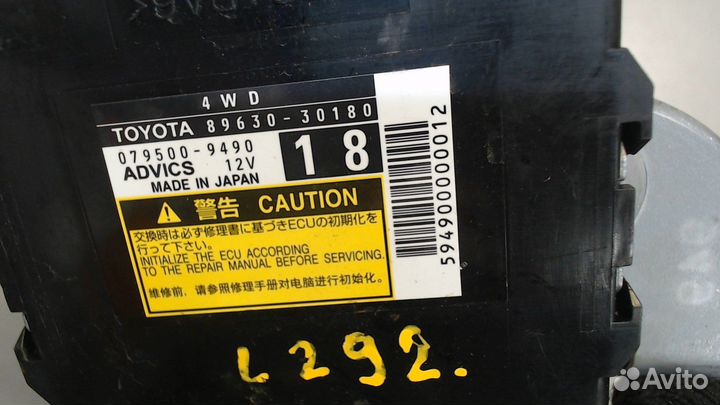 Блок управления подвеской Lexus GS, 2013