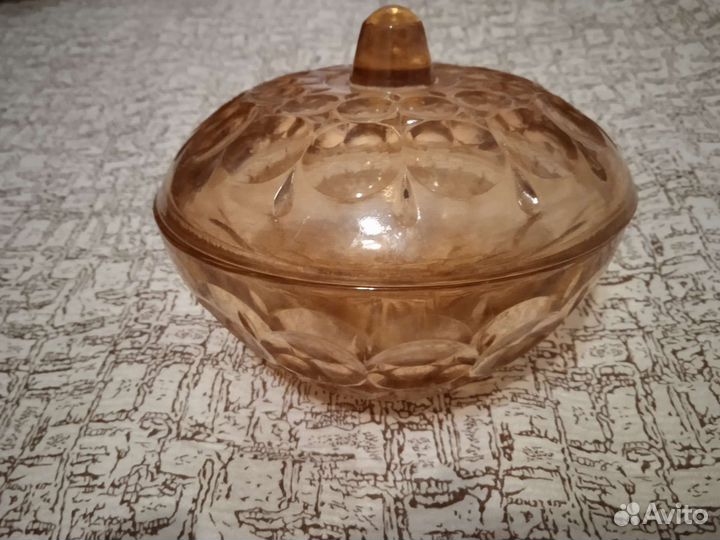 Хрустальная Ваза для фруктов сахара конфет варенья