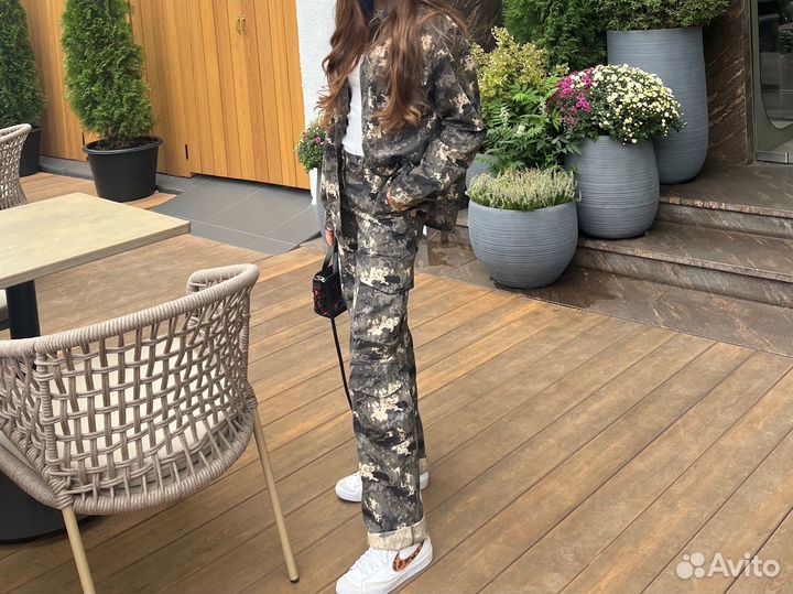 Военный костюм женский