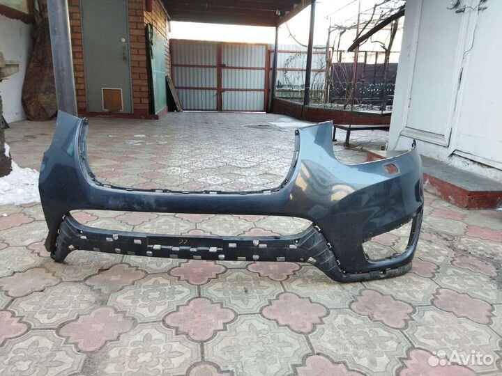 Бампер телевизор Hyundai Santa Fe2 рестайл. 09-12г