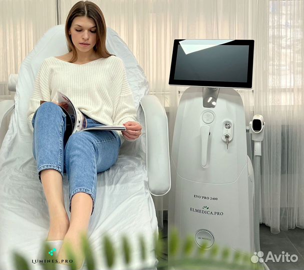 Диодный лазер для эпиляции Lumines-M Макс’Ван 1200W