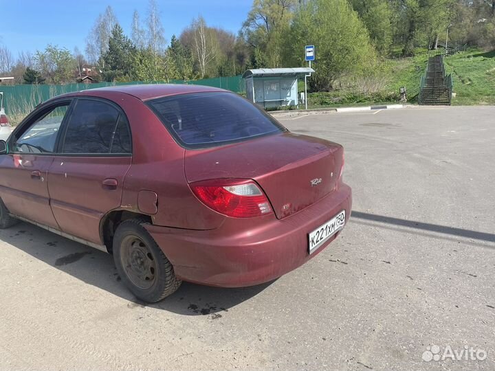Kia rio 1 в разборе