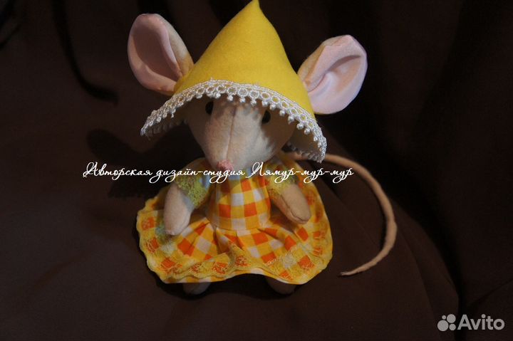 Текстильные игрушки ручной работы