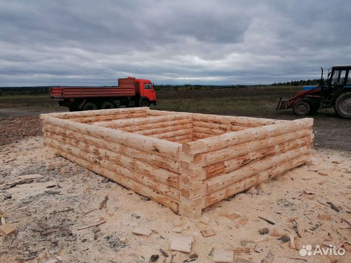 Сруб для бани