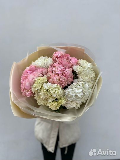 Букет из гортензии