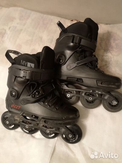 Роликовые коньки Powerslide Next Core Black 80