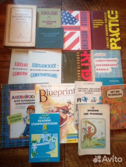 Учебники и книги английском языке