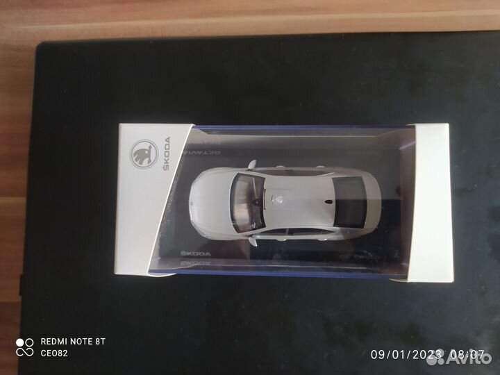 Модель машины 1:43 Skoda Octavia IV 2021 мг