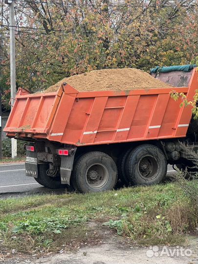 Доставка песок щебень