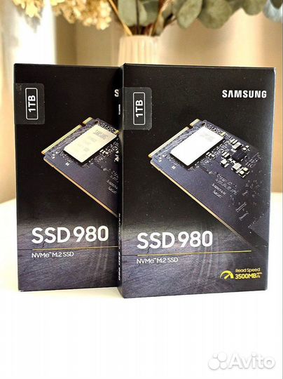 Новый Ssd Samsung 980 1Tb NVMe M.2 2280