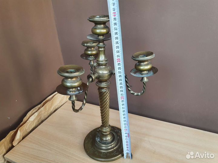 Подсвечник бронза 5кг