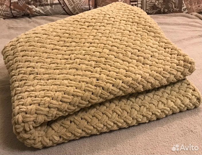 Плед ручной работы