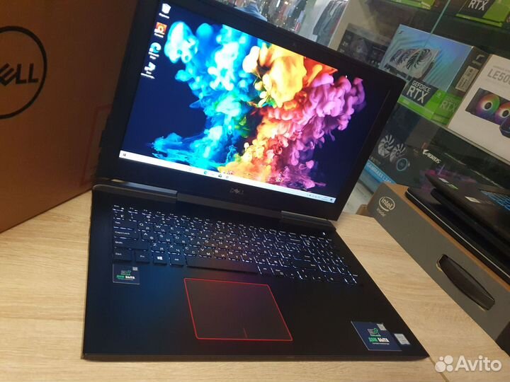 Ноутбук игровой Core i5. GTX 1050. озу 16гб.Ssd640