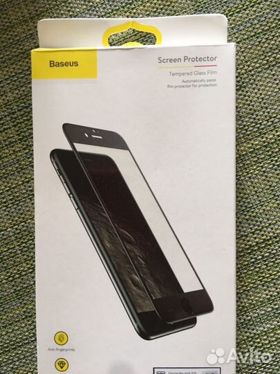 Защитное стекло iPhone 6/6s plus