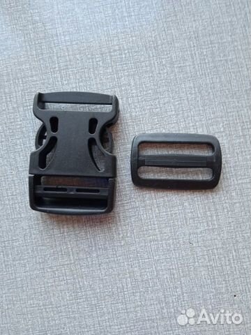 Пряжка и фастекс для стропы на сумку комплект