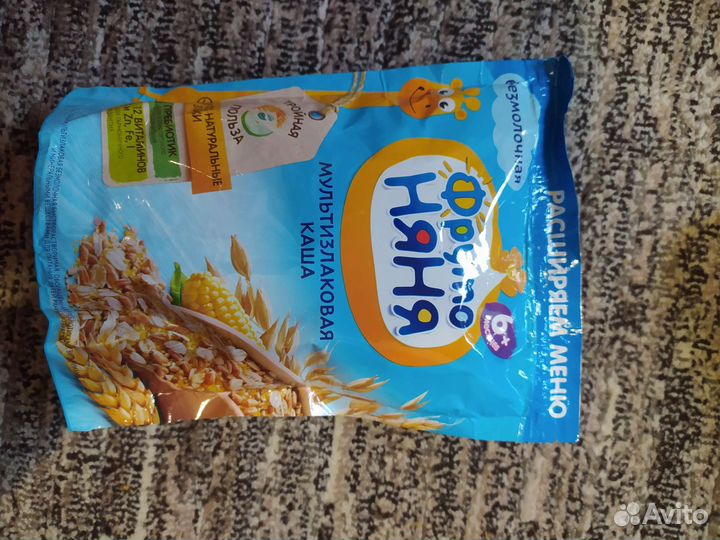 Детские каши фрутоняня