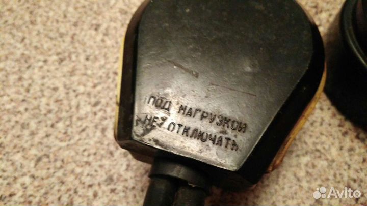 Вилка, розетка и сетевой шнур для электроплиты