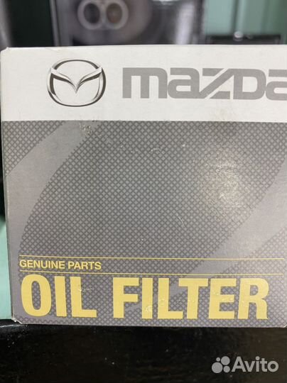 Фильтр масляный на Mazda