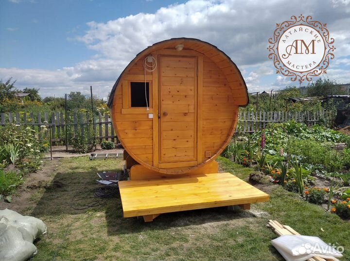 Баня-бочка в наличии в Новокузнецке