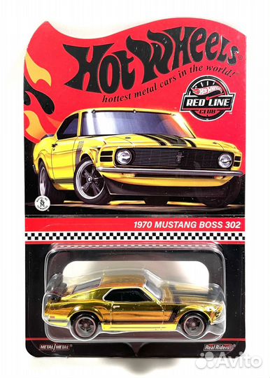 Hot Wheels RLC Ford Mustang в наличии