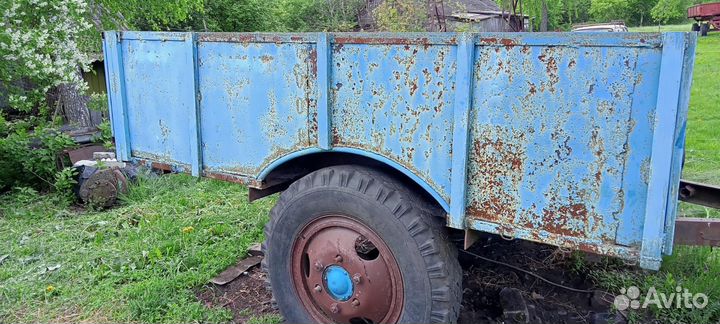 Прицеп одноосный для трактора