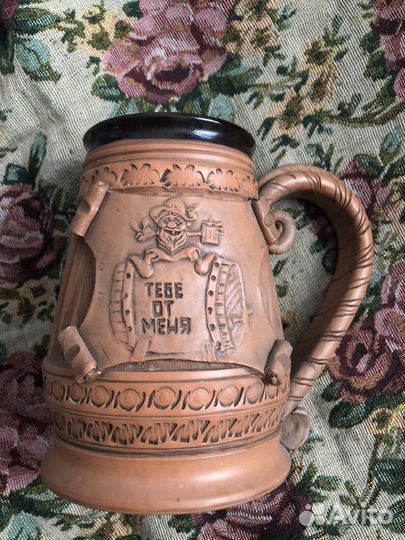 Пивная кружка керамика новая
