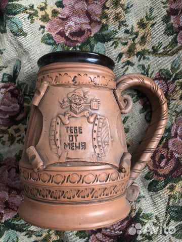 Пивная кружка керамика новая