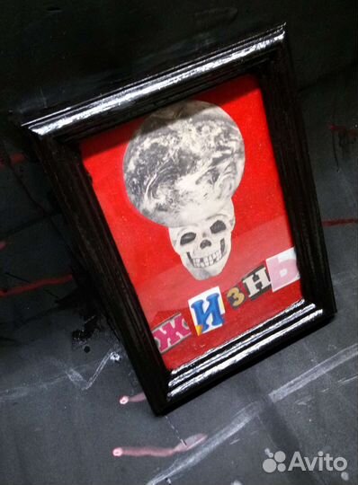 Коллажи в рамках / картина