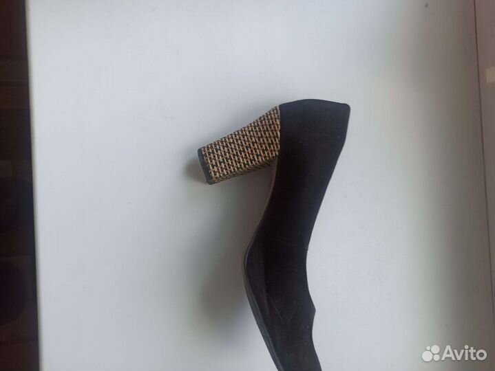 Туфли женские 38 размер натуральная замша