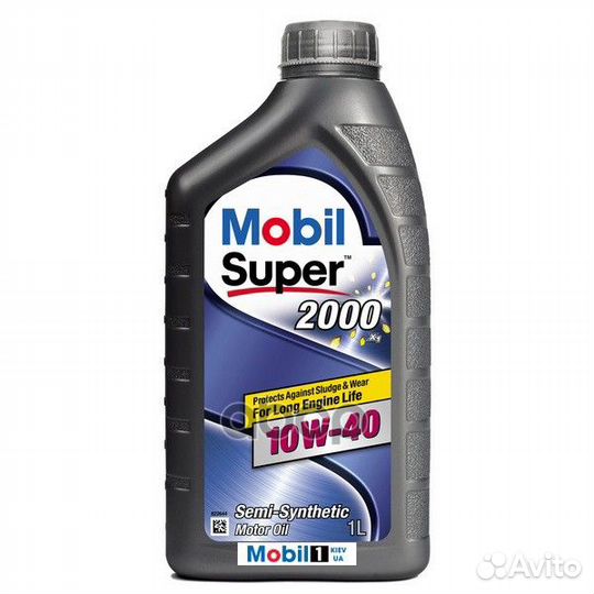 Моторное масло Mobil super 2000 X1 10W-40 (кан1